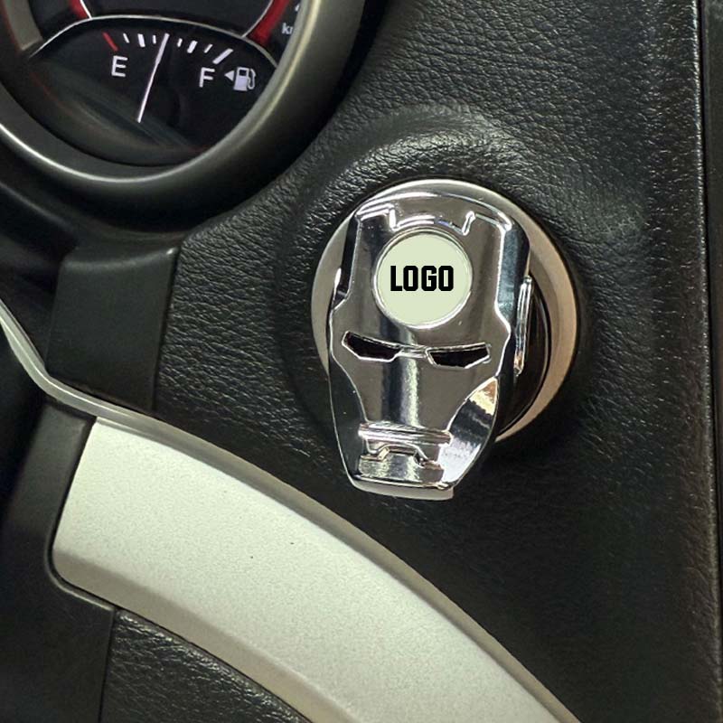 Premium-Metall-Startknopfabdeckung | Hero Edition