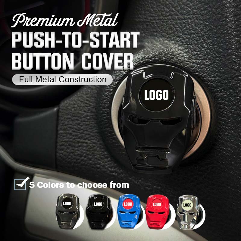 Premium-Metall-Startknopfabdeckung | Hero Edition