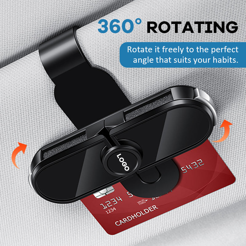 😎🚗 Benutzerdefinierter drehbarer Sonnenbrillenclip fürs Auto